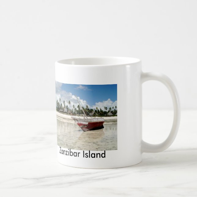 Sansibar-Insel-Tasse Kaffeetasse (Rechts)
