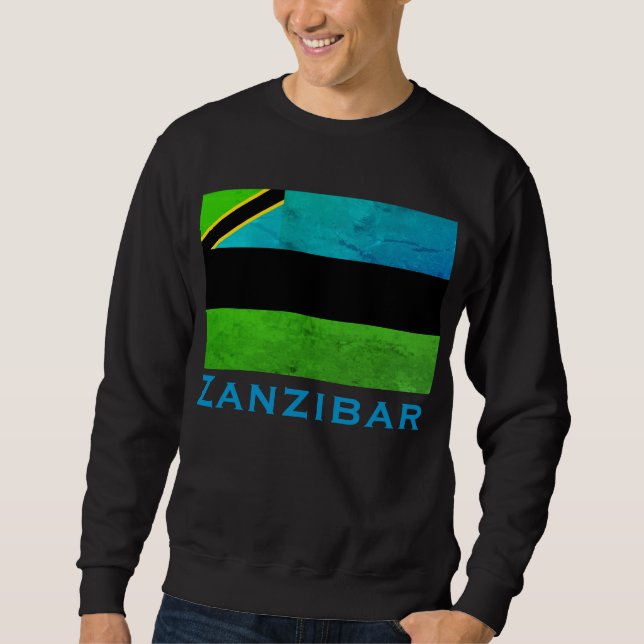 Sansibar, Tansania (Indischer Ozean) Sweatshirt (Vorderseite)