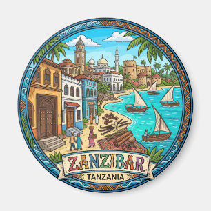 Sansibar Tansania Magnet