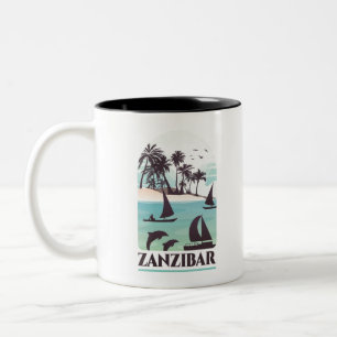 Sansibar Zweifarbige Tasse