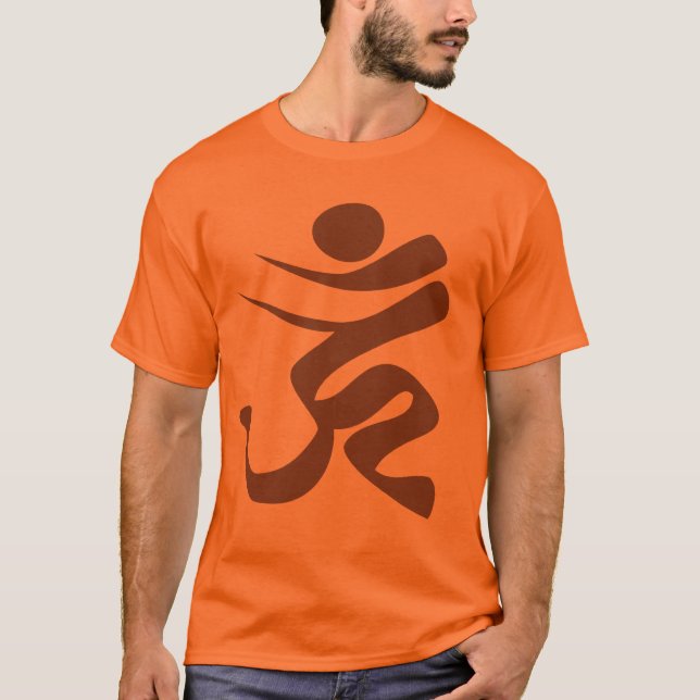 Sanskrit Om T-Shirt (Vorderseite)