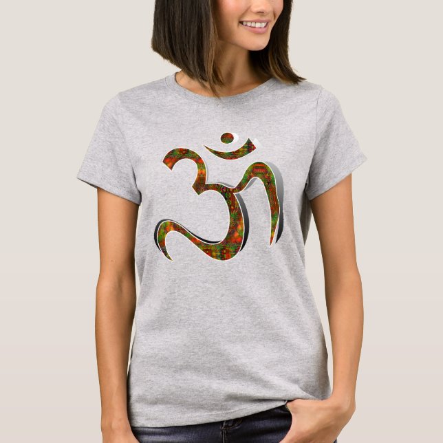 Sanskrit Yoga OM Shirt (Vorderseite)