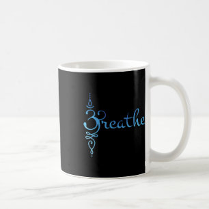 Sanskrit-Zen-Yoga-Meditations-Atmungssymbol Kaffeetasse