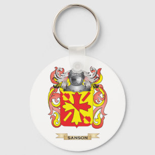Sanson Wappen (Familienwappen) Schlüsselanhänger