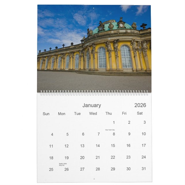 Sanssouci 2011 Kalender (Jan 2026)