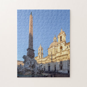Sant Agnese-Kirche an der Piazza Navona - Rom Puzzle