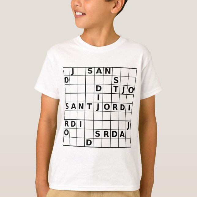 Sant Jordi doku T-Shirt (Vorderseite)
