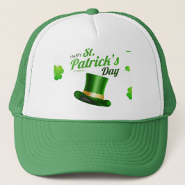 Sant Patrick Day Cap Truckerkappe