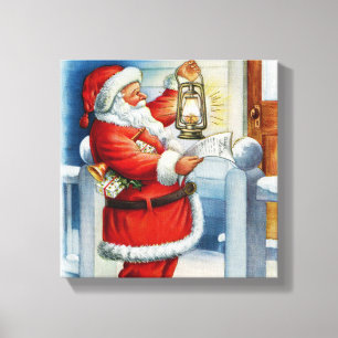 Santa 001 leinwanddruck
