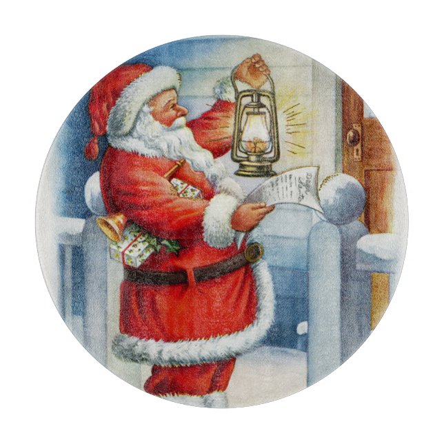 Santa 001 schneidebrett (Vorderseite)