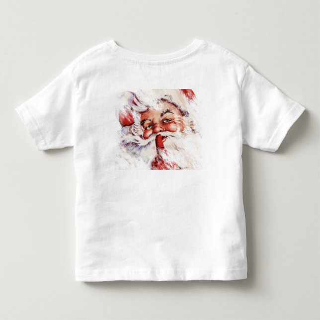 Santa 023 kleinkind t-shirt (Rückseite)