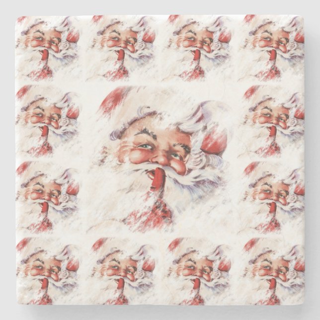 Santa 024 steinuntersetzer (Vorderseite)