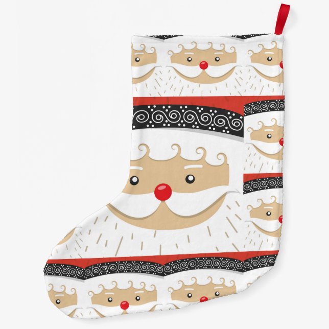 Santa 027 großer weihnachtsstrumpf (Rückseite)