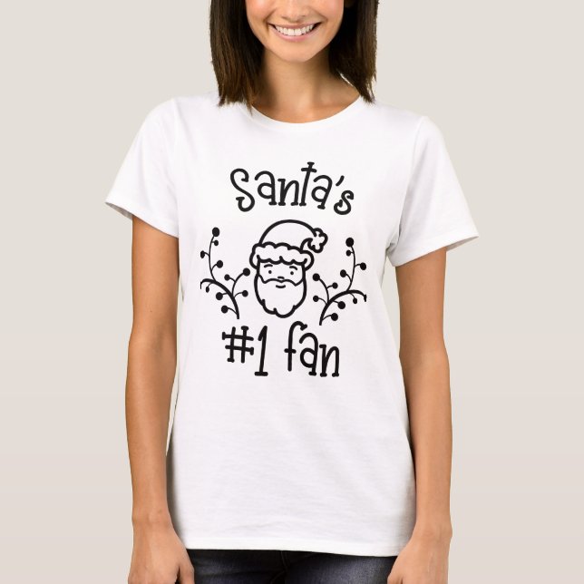 Santa #1 fan T-Shirt (Vorderseite)