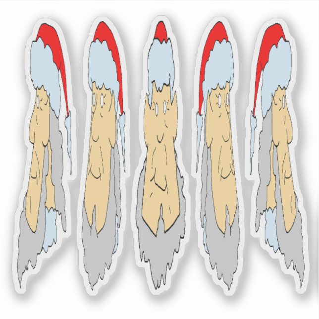 SANTA 313 AUFKLEBER (Vorderseite)