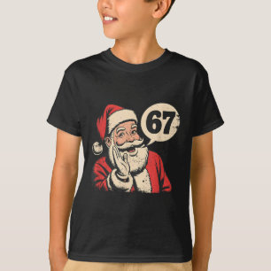 Santa 67 Weihnachten Six Seven Meme T-Shirt