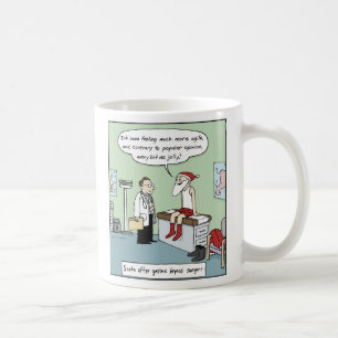 Santa After Gastric Bypass Operation Humorale We Kaffeetasse