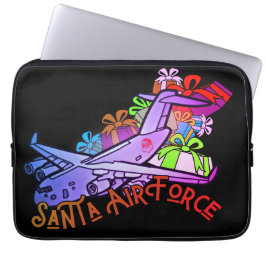 Santa, Air Force, Army Laptopschutzhülle