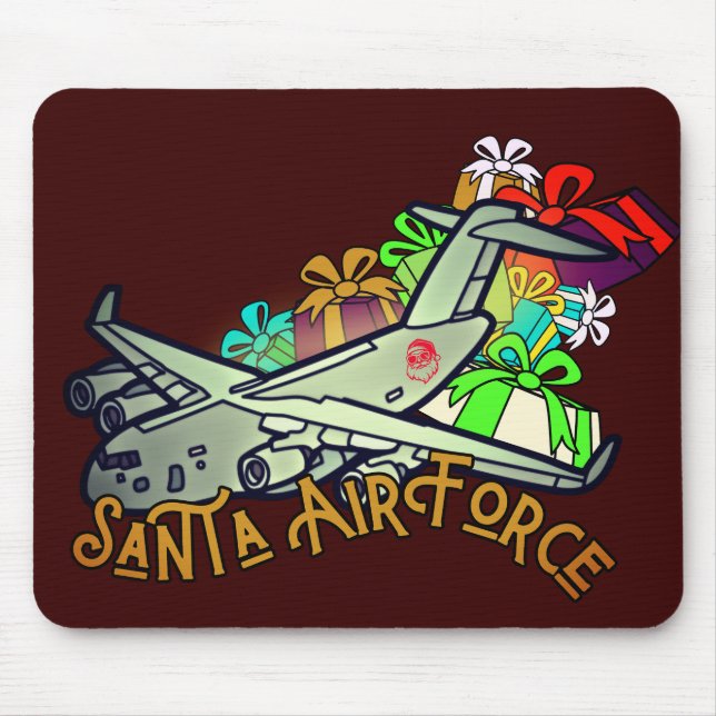 Santa, Air Force, Army Mousepad (Vorne)