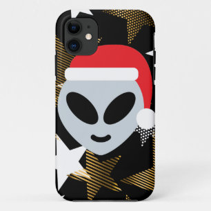 Santa Alien Eemoji Case-Mate iPhone Hülle