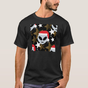 Santa Alien Eemoji T-Shirt