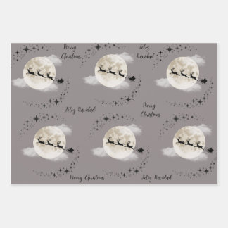 SANTA AM XMAS DAY GESCHENKPAPIER SET