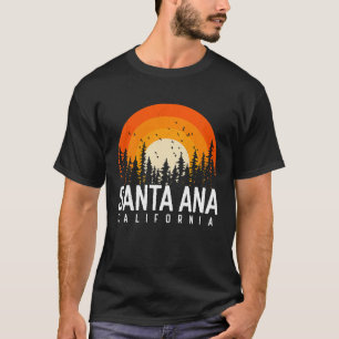 Santa Ana California CA Vintag 70er 80er 90s Retro T-Shirt
