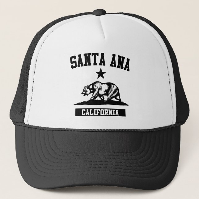 Santa Ana California Truckerkappe (Vorderseite)