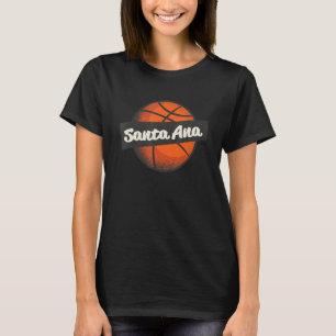 Santa Ana Heimat Basketball Player Sports T-Shirt