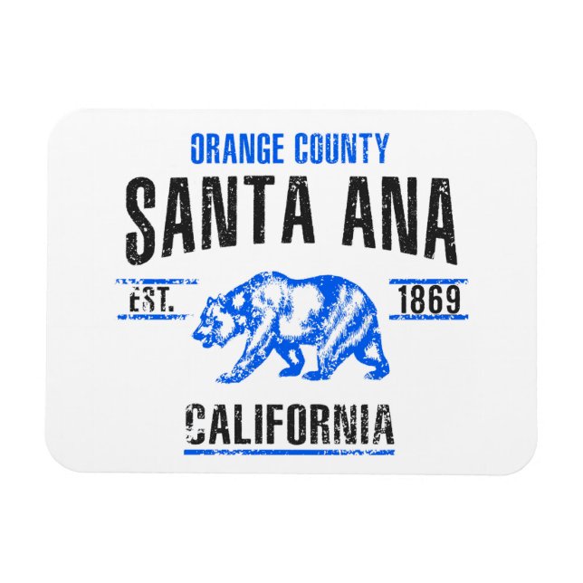 Santa Ana Magnet (Horizontal)