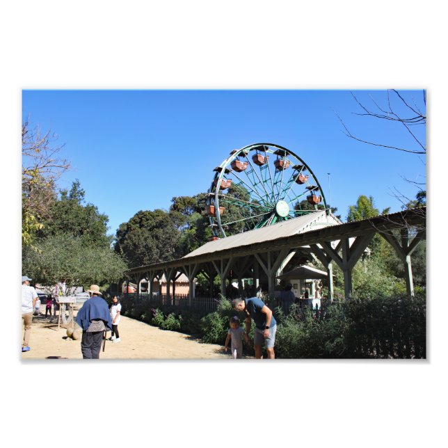 Santa-Ana-Zoo Fotodruck (Vorne)