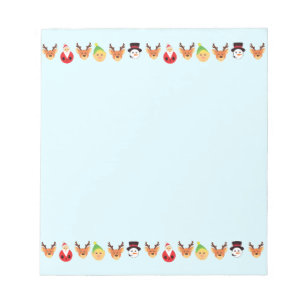 Santa and Friends Notizblock