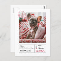 Santa Approved Naughty oder Nice Form Foto