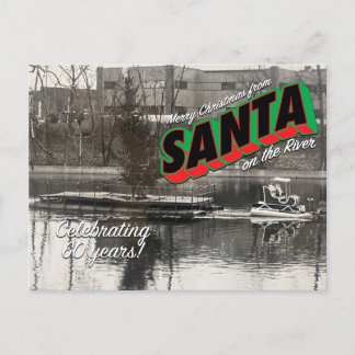 Santa auf der Postkarte 10