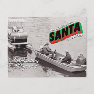 Santa auf der Postkarte 6