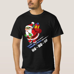 Santa auf Snowboard, hässliche Weihnachten für Ska T-Shirt