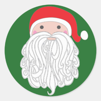 Santa Aufkleber