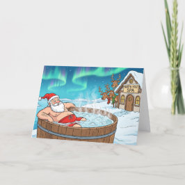 Santa außer Dienst Karte