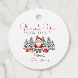 Santa Baby Christmas Baby Baby Dusche Willkommen Geschenkanhänger