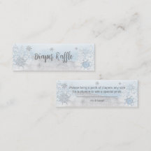 Santa Baby Christmas Baby Diaper Raffle