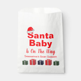 Santa Baby Christmas Baby Dusche Geschenktütchen