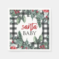 Santa Baby Christmas Baby Dusche