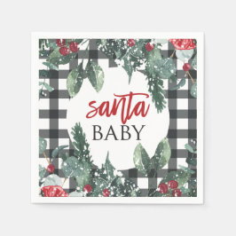 Santa Baby Christmas Baby Dusche Serviette