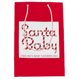 Santa Baby Christmas Baby Shooting Bag Mittlere Geschenktüte