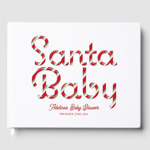 Santa Baby Christmas Baby Showbook Gästebuch