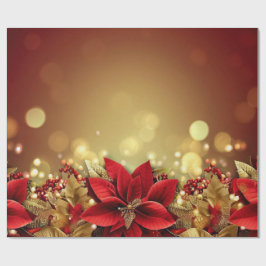 Santa Baby Christmas Baby Shower Geschenkpapier