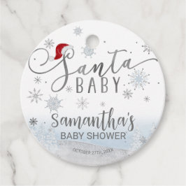 Santa Baby Christmas Boy Baby Dusche Geschenkanhänger