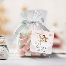 Santa Baby Christmas Girl Baby Dusche Vielen Dank Geschenkanhänger