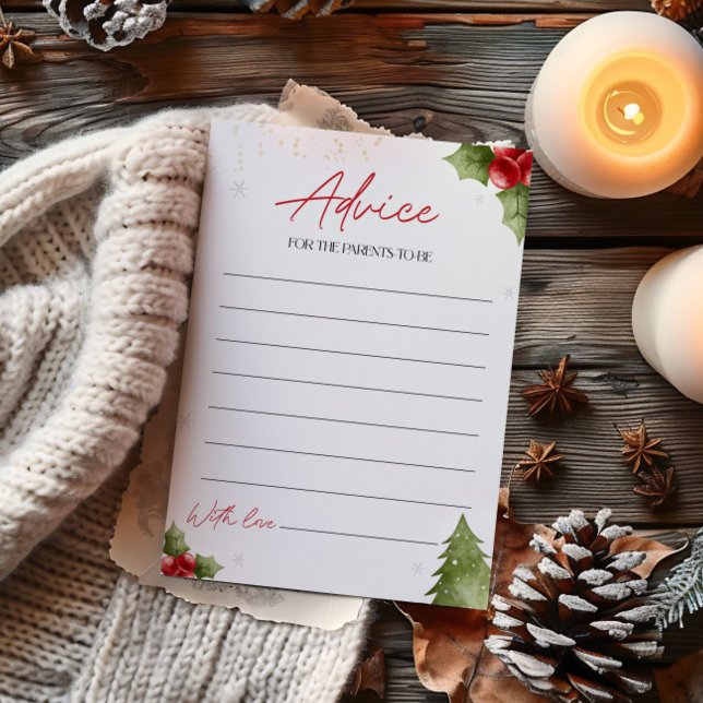 Santa Baby Duschberatung für die Elternkarte Einladung (Von Creator hochgeladen)