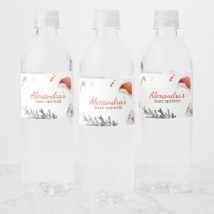 Santa Baby Dusche Wasserflaschenetikett